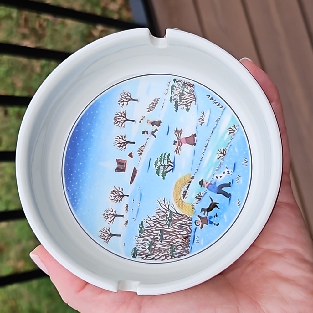 Villeroy & Boch Naif Christmas ash tray